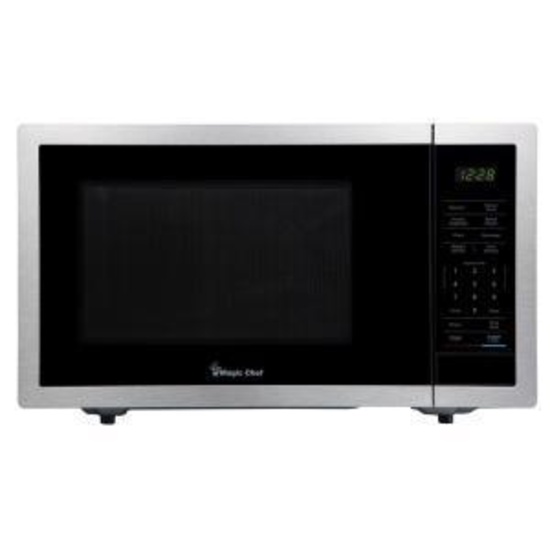 Magic Chef 0.9 cu. ft. Countertop Microwave in Stainless Steel - $80.99 MSRP