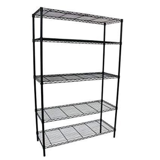 HDX 5-Shelf 36 in. W x 16 in. L x 72 in. H Storage Unit $99.64 MSRP