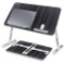 Laptop Bed Tray Table,Nearpow Adjustable Laptop Bed Stand,Portable Standing Table with Foldable Legs