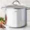 HOMICHEF Large Nickel Free Stainless Steel Stock Pot 16 Quart with Lid - $59.74MSRP