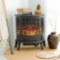 FLAME&SHADE Electric Fireplace Wood Stove Heater Portable Freestanding - $249.99 MSRP