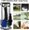 Homdox Submersible Water Pump 1.5 HP 1100W Garden Stainless Steel Sump W/ Float Switch $85.99 MSRP