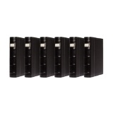 Bellagio-Italia Black Leather Disc Storage Binder for CDs,DVDs,Blu-Rays,and Video Games $119.99 MSRP