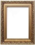 Certificate Frames Ornate Swept Antique Style French Baroque Style