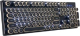 Margoc FK5304 USD Backlit Retro Typewriter Mechanical Keyboard