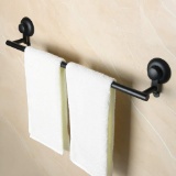 Alise Suction Cups Bathroom Single Towel Bar/Rail Towel Hanger GX2201-B $31.99 MSRP