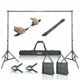Emart Photo Video Studio Backdrop Support System Kit with Carry Bag - $44.88MSRP