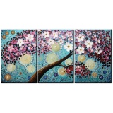 Flower 100% Hand-Painted Oil Painting Home Wall Decor $89.99 MSRP