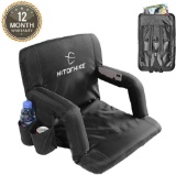 Hitorhike Stadium Seat for Bleachers or Benches,Black - $53.74 MSRP