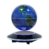 Magnetic Levitation Floating Globe Rotating World Map