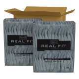 Depend Real Fit Incontinence Briefs for Men, Maximum Absorbency, Grey, 56 Count, S/M - $52.99 MSRP