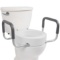 Vive Toilet Seat Riser with Handles- Raised Toilet Seat with Padded Arms for Handicapped $59.99 MSRP