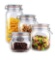 ChefLand Food Storage Canister Glass Jar Set