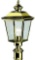 Kichler 9913PB Bay Shore Outdoor Post Mount 1-Light, Polished Brass - $393.72 MSRP