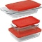 Pyrex Easy Grab 6 - Piece Bakeware and Food Storage $30.34 MSRP