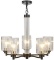 Doraimi 3/5 Light Chandelier Lighting (Black 5 Light) (UA03006D503) - $320.00 MSRP