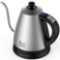 Electric Gooseneck Kettle with Preset Variable Heat Settings for Drip Coffee and Tea, Quick Boil
