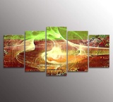 Canvas Prints Wall Art Abstract Painting Canvas Print Paintings for Wall and Home Decor 5pcs zk1005