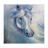 Jojoil Art Hand Painted Canvas Wall Art Decor Painting of Horse Large Framed Painting Artwork