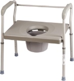 DMI Heavy Duty Welded Steel Commode (802-1208-0300) - $69.99 MSRP