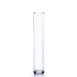 WGV Clear Cylinder Glass Vase, 4 by 24-Inch - $22.99 MSRP
