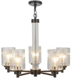 Doraimi 3/5 Light Chandelier Lighting (Black 5 Light) (UA03006D503) ???- $320.00 MSRP