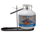 Flame King Dual RV Propane Tank Cylinder Rack for RVs and Trailers for 20lb Tanks-KT20MNT $27.28MSRP