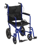Drive Medical Lightweight Expedition Transport Wheelchair with Hand Brakes, $145 MSRP