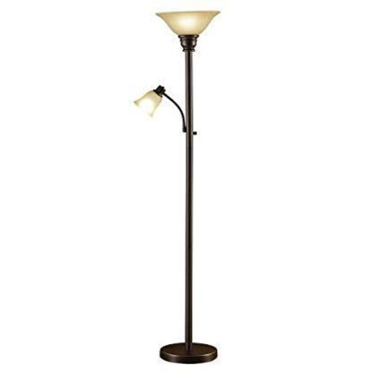 Catalina Lighting 18223-002 Traditional Metal Torchiere Living Room Floor Lamp - $69.39 MSRP