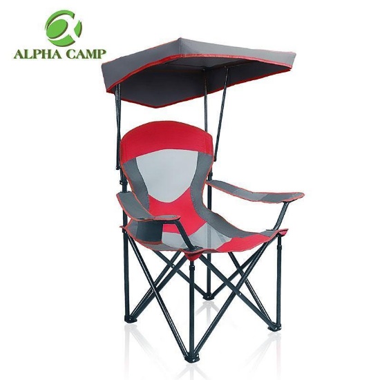 Alpha Camp Folding Mesh Canopy Camping Chair, $ 54 MSRP
