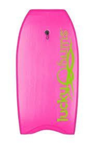 Lucky Bums Body Board with EPS Core, 41", Pink - 41.99 MSRP