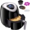 Euhomy 4.2Qt, 1500W-Comes with Recipes & Cookbook & 6Pcs Air Fryer Touch Screen Control $93.93 MSRP