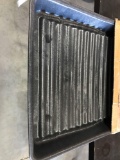 Black plastic paint tray