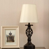 POPILION Vintage Hollowed Out Base Chic Modelling Metal Basic Table Lamp - $39.99 MSRP