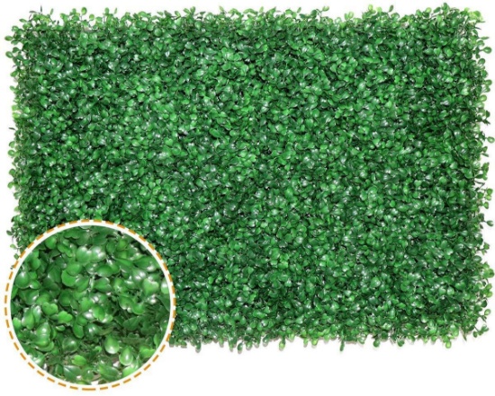 Artificial Boxwood Panels Topiary Hedge Plant