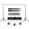 SH Background Stand,6.5x10FT Heavy Duty Background Stand,2x3M Backdrop Support System Kit $30.99MSRP