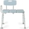 Medline Tub Transfer Bench With Back, Blue (MDS86960KDMB) - $72.49 MSRP