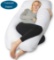 Queen Rose Pregnancy Body Pillow, U-Shaped Maternity Pillow,Full Body Support Pillow