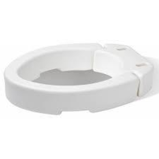 Carex Hinged Elongated Toilet Seat Riser - $34.61 MSRP