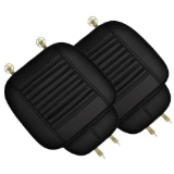 Big Ant Breathable 2pc Car Interior Seat Cover Cushion Pad Mat w/ PU Leather (Black) - $33.79 MSRP