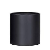 Round Modern Fiberglass Resin Planter Pot