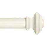 Ivilon Drapery Window Curtain Rod Set - Square Design 1 1/8 Rod. 28 to 48 Inch - $23.89 MSRP