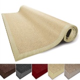Casa Pura Sisal Rug Runner - 100% Natural Fiber Area Rug | Non-Skid Rustic Entryway Rug $49.99 MSRP