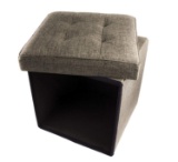 Folding Storage Ottoman Cube