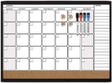 Quartet Combination Magnetic Whiteboard Calendar & Corkboard Value Pack MSRP-$29.00