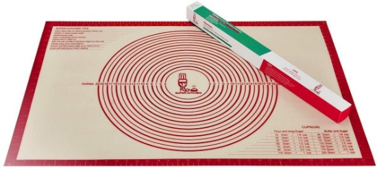 Non-slip Silicone Pastry Mat Extra Large with Measurements 36x24'' for Silicone Baking $38.98 MSRP