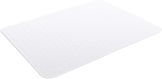 Slypnos Chair Mat Carpet Protector, Transparent Polypropylene Floor Mat for Office and Home, 36 x 48