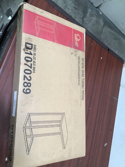 White Side Table