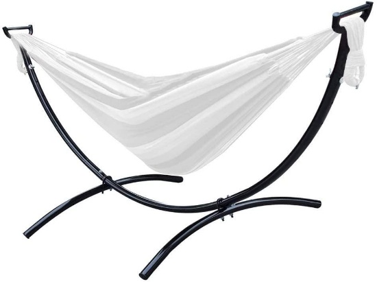 Lazy Daze Hammocks 8.3 Feet Space Saving Steel Hammock Stand Portable Hammock Stand $61.99 MSRP