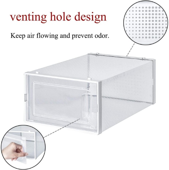 WAYTRIM Foldable Shoe Box